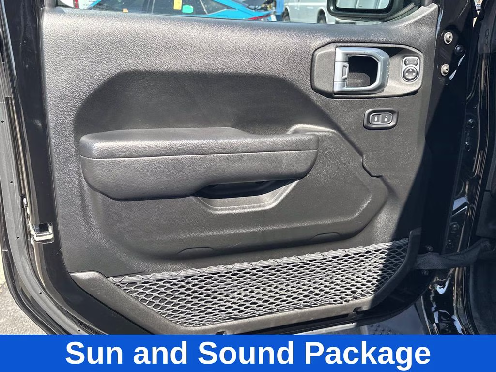 2022 Black Clearcoat Jeep Wrangler Unlimited Sport S W/ SKY ONE TOUCH 4X4 SUV