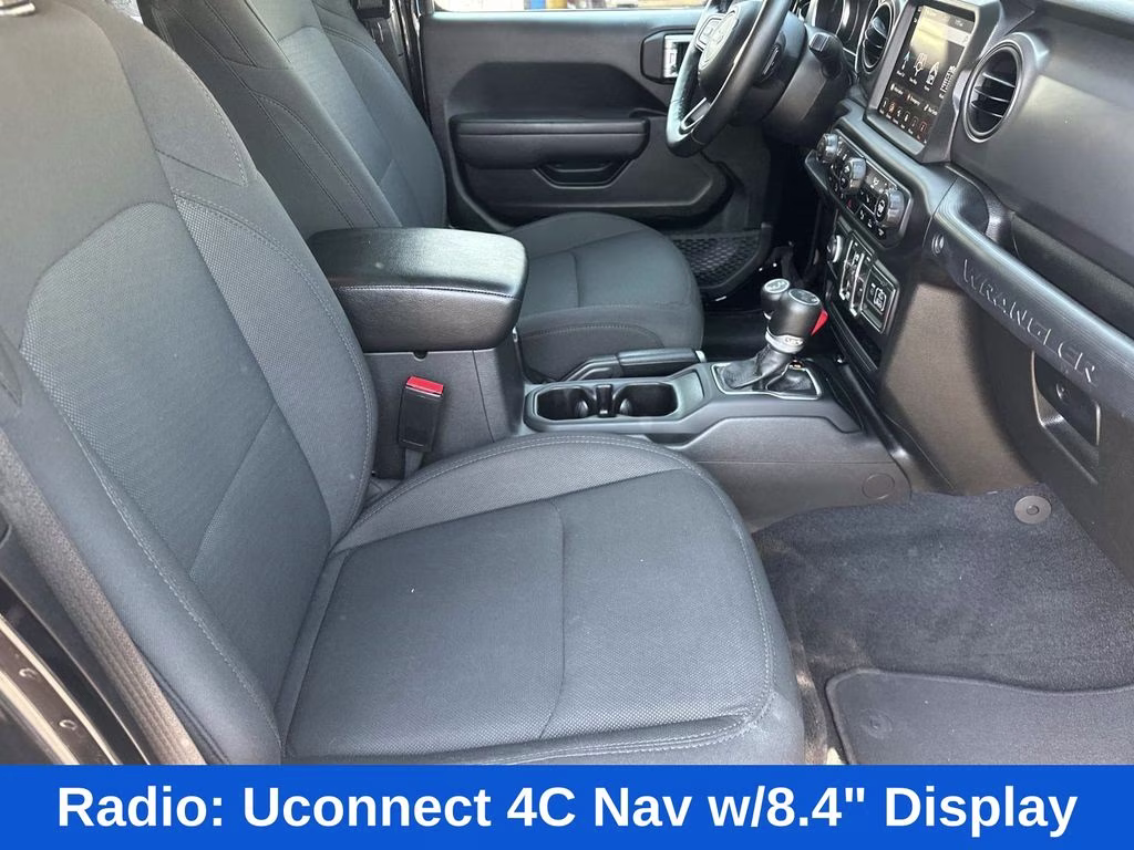 2022 Black Clearcoat Jeep Wrangler Unlimited Sport S W/ SKY ONE TOUCH 4X4 SUV