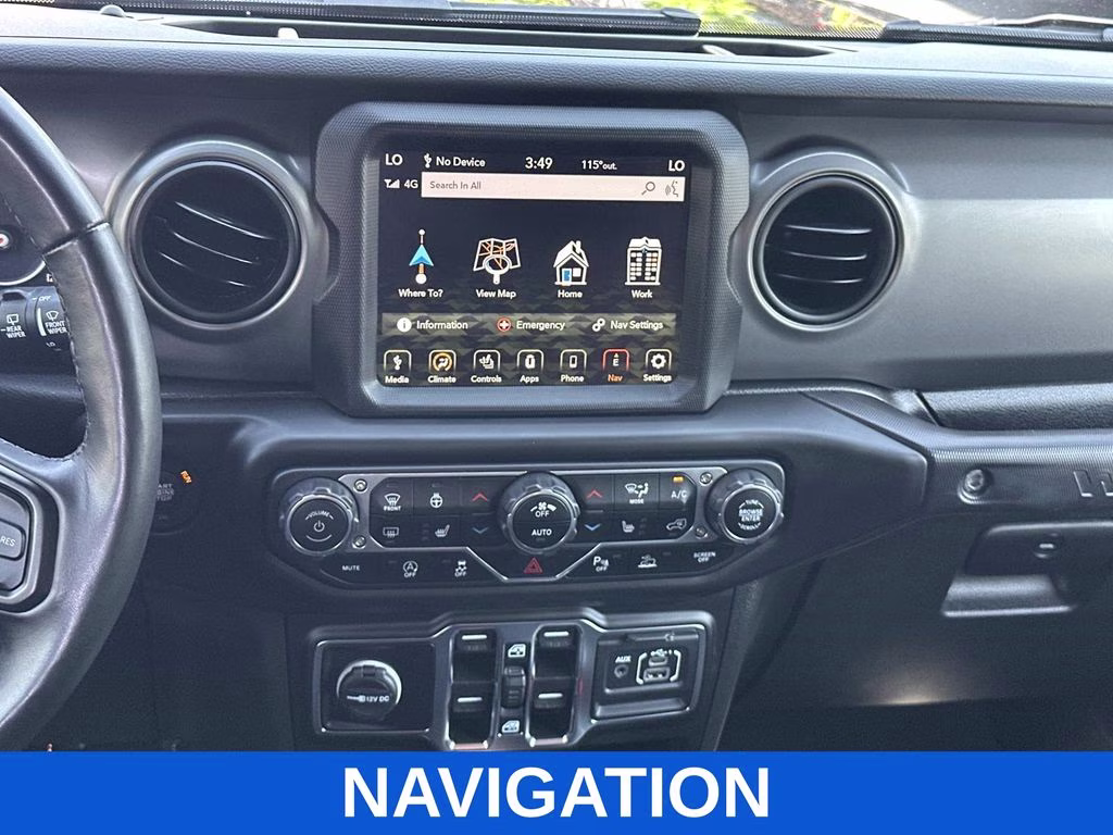 2022 Black Clearcoat Jeep Wrangler Unlimited Sport S W/ SKY ONE TOUCH 4X4 SUV