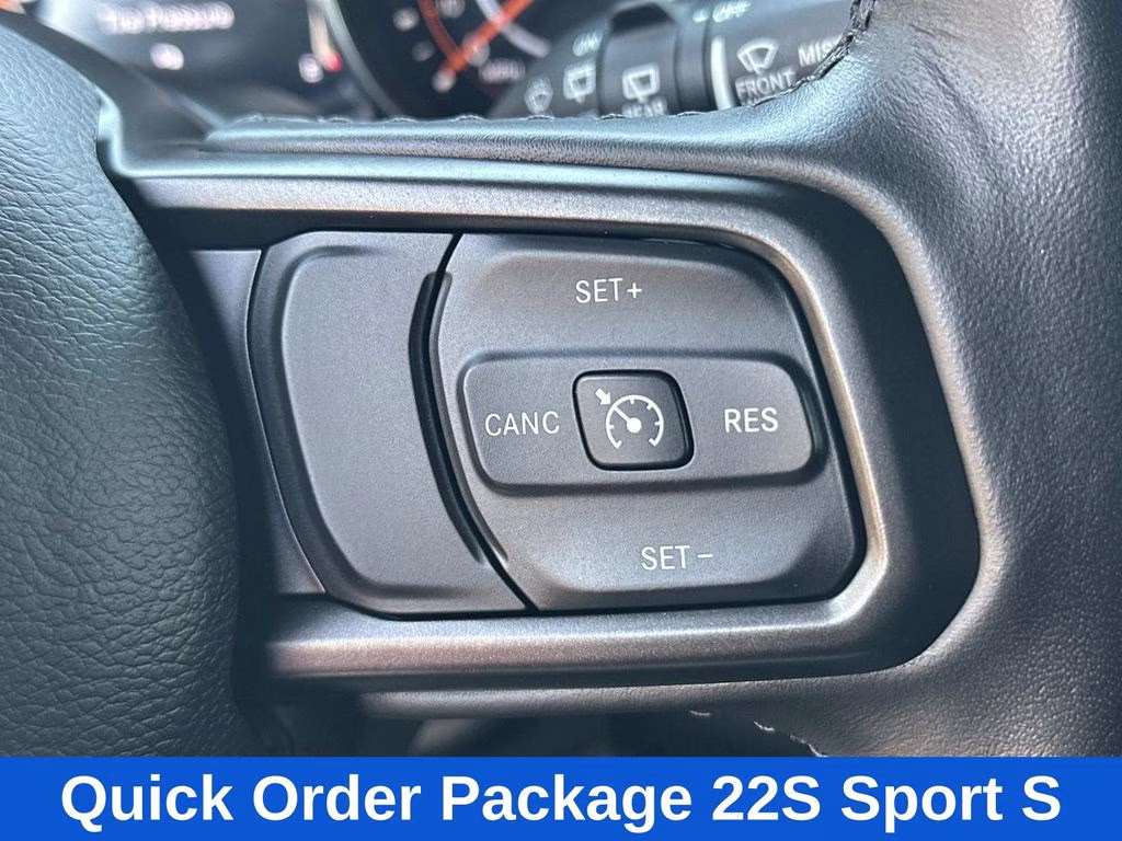 2022 Black Clearcoat Jeep Wrangler Unlimited Sport S W/ SKY ONE TOUCH 4X4 SUV