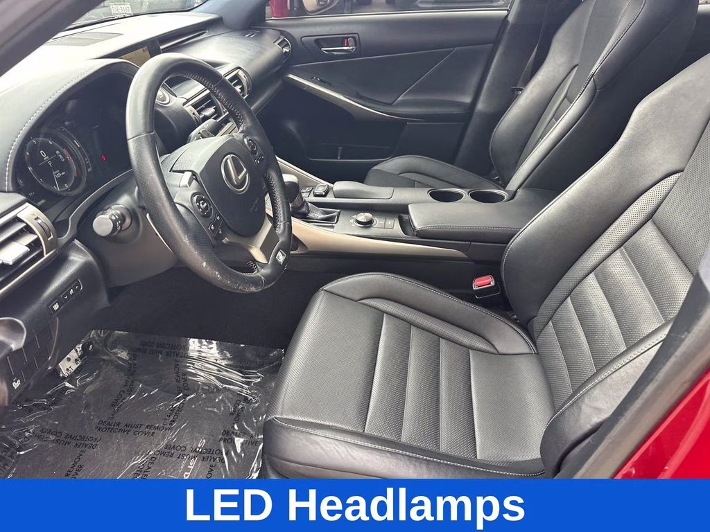 2015 Matador Red Mica Lexus IS 350 AWD Sedan