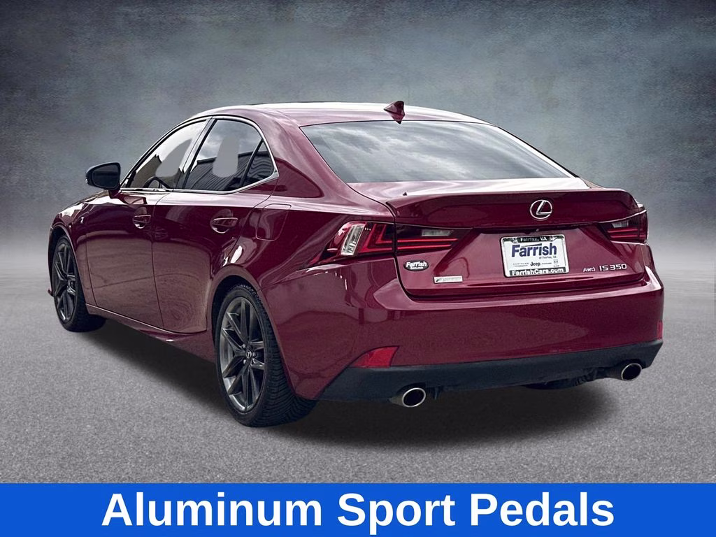 2015 Matador Red Mica Lexus IS 350 AWD Sedan