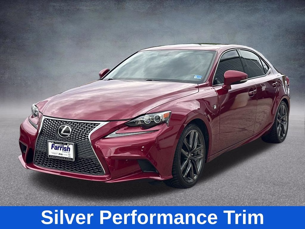 2015 Matador Red Mica Lexus IS 350 AWD Sedan