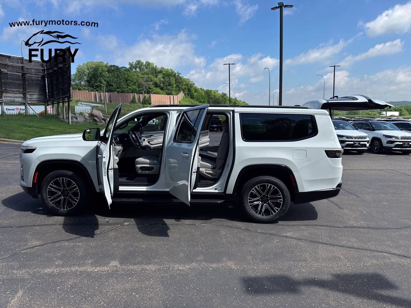 2026 Bright White Clearcoat Jeep Grand Wagoneer L 4X4 SUV