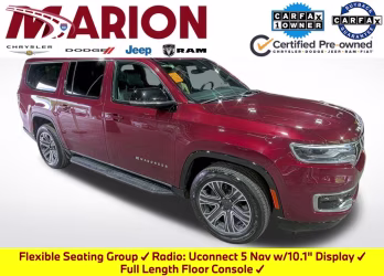 2024 Velvet Red Pearlcoat Jeep Wagoneer L Series II 4X4 SUV