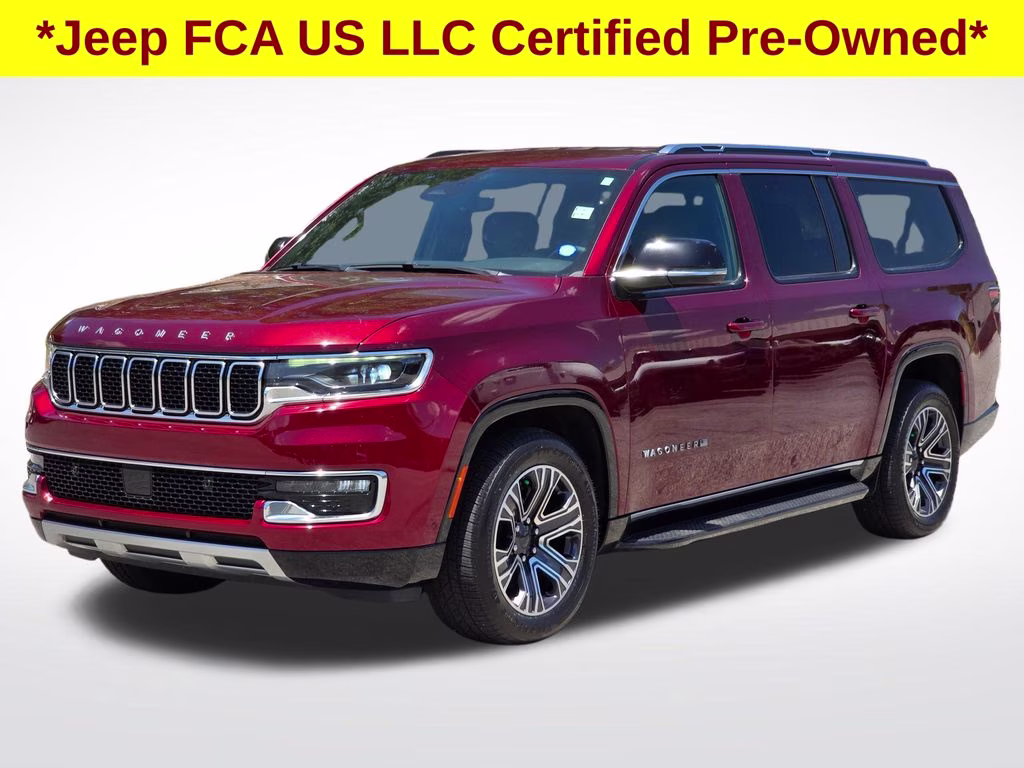 2024 Velvet Red Pearlcoat Jeep Wagoneer L Series II 4X4 SUV