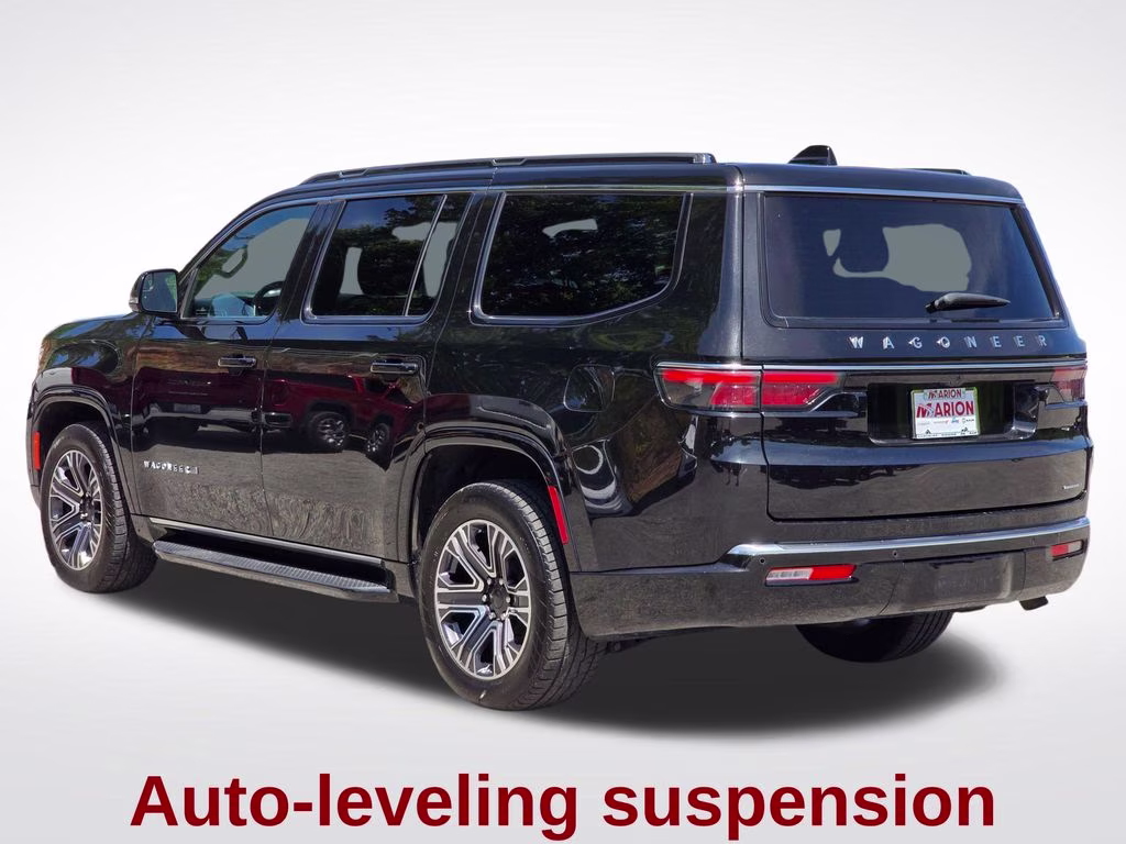 2024 Diamond Black Crystal Pearlcoat Jeep Wagoneer Series II 4X4 SUV