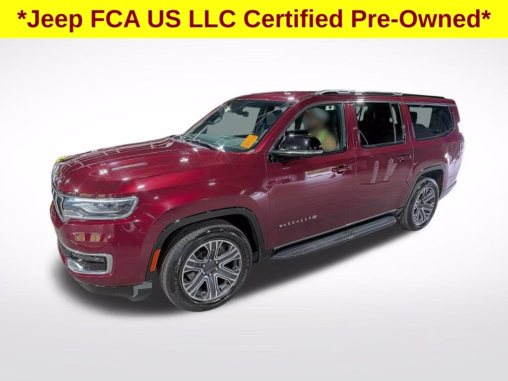 2024 Velvet Red Pearlcoat Jeep Wagoneer L Series II 4X4 SUV