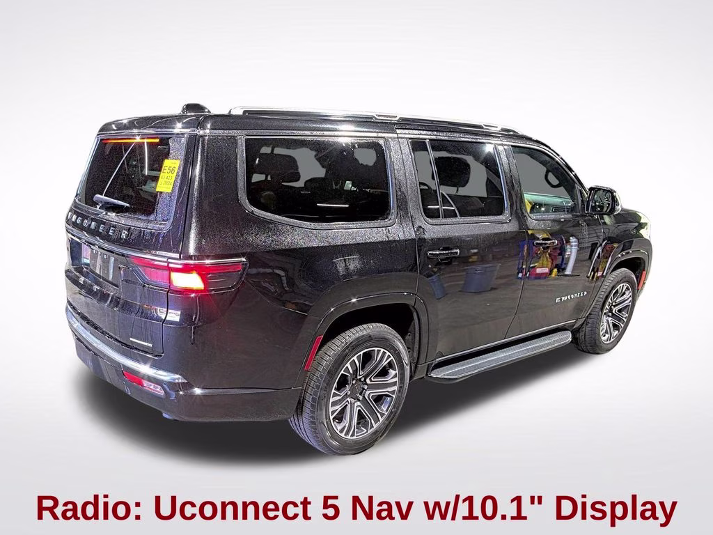 2024 Diamond Black Crystal Pearlcoat Jeep Wagoneer Series II 4X4 SUV