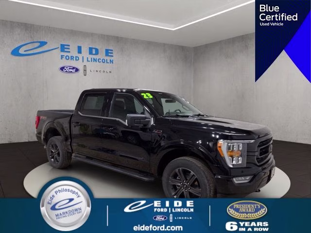 2023 Agate Black Metallic Ford F-150 XLT 4X4 Truck