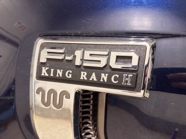 2023 Antimatter Blue Metallic Ford F-150 King Ranch 4X4 Truck