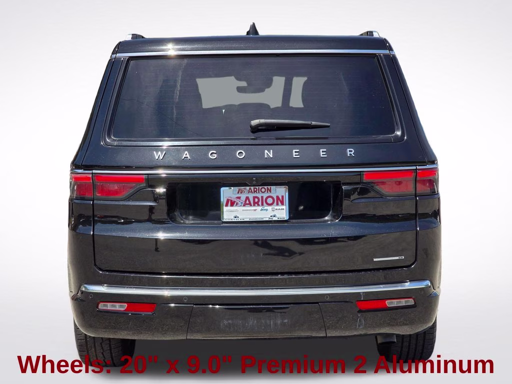 2024 Diamond Black Crystal Pearlcoat Jeep Wagoneer Series II 4X4 SUV