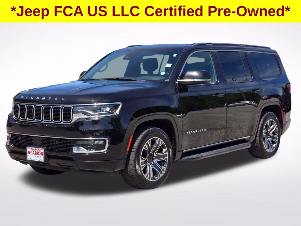 2024 Diamond Black Crystal Pearlcoat Jeep Wagoneer Series II 4X4 SUV