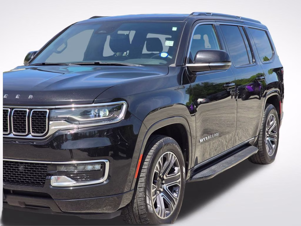 2024 Diamond Black Crystal Pearlcoat Jeep Wagoneer Series II 4X4 SUV