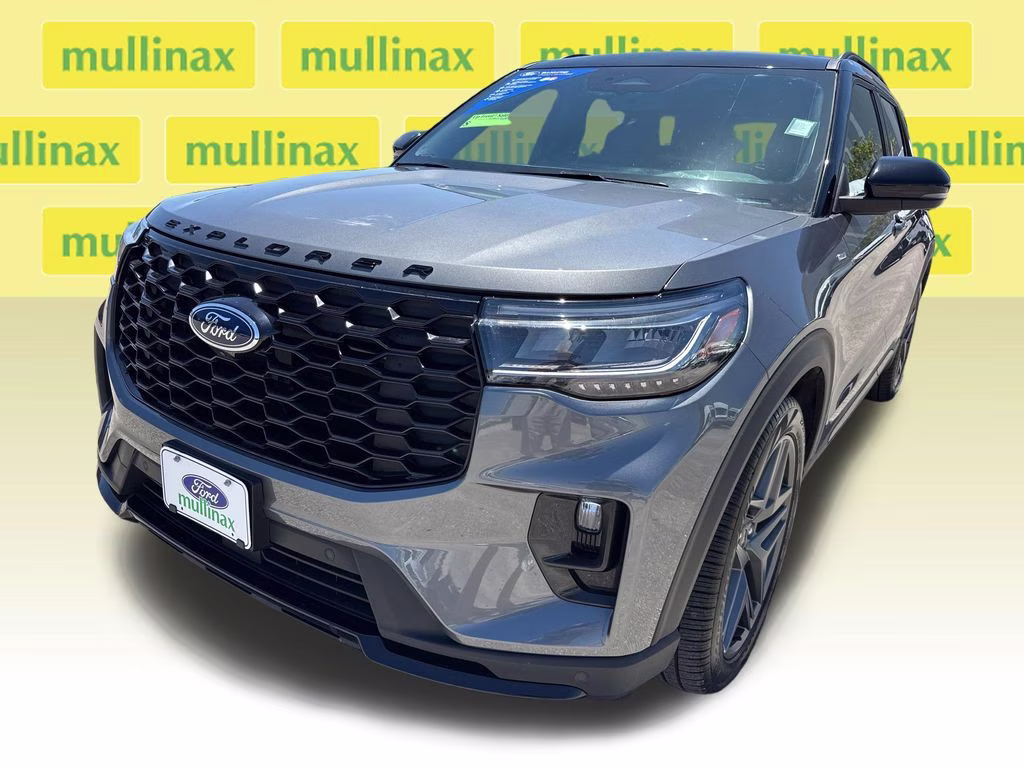 2025 Carbonized Gray Metallic Ford Explorer ST-Line RWD SUV