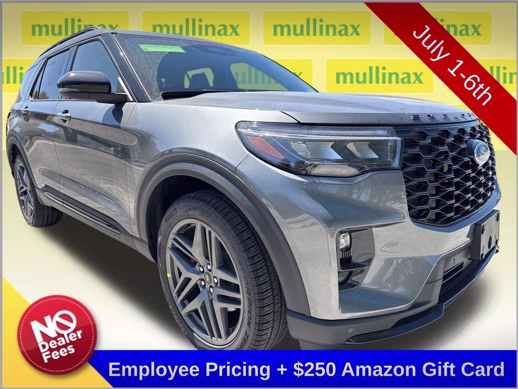 2026 Carbonized Gray Metallic Ford Explorer ST RWD SUV