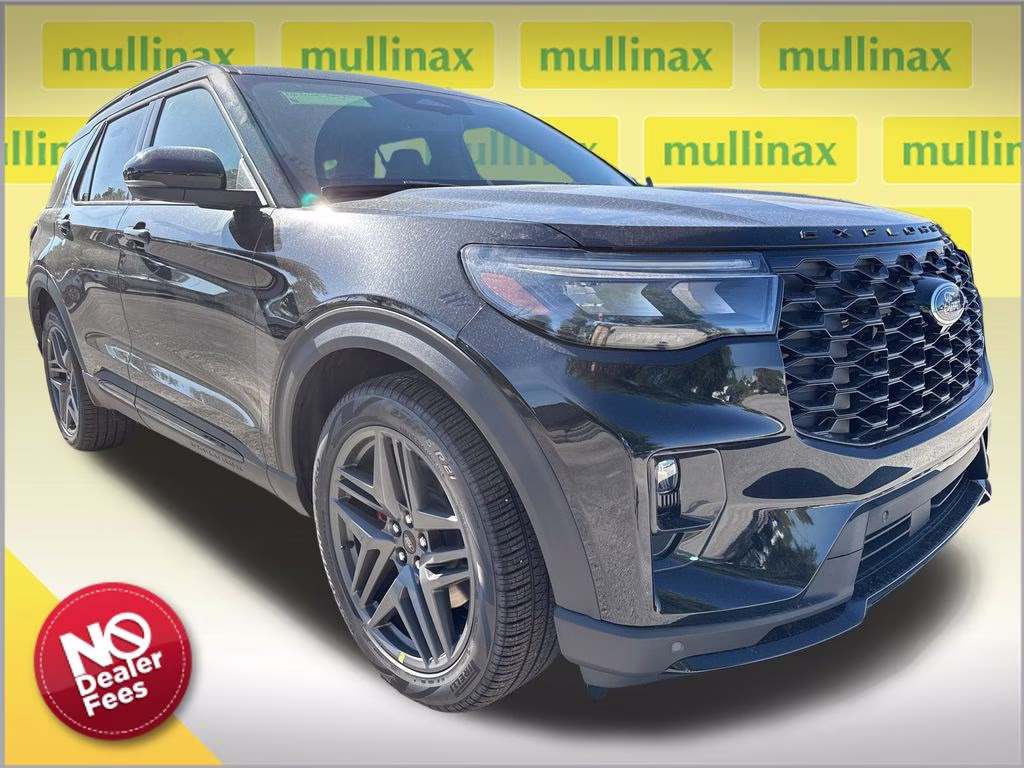 2026 Agate Black Metallic Ford Explorer ST 4X4 SUV