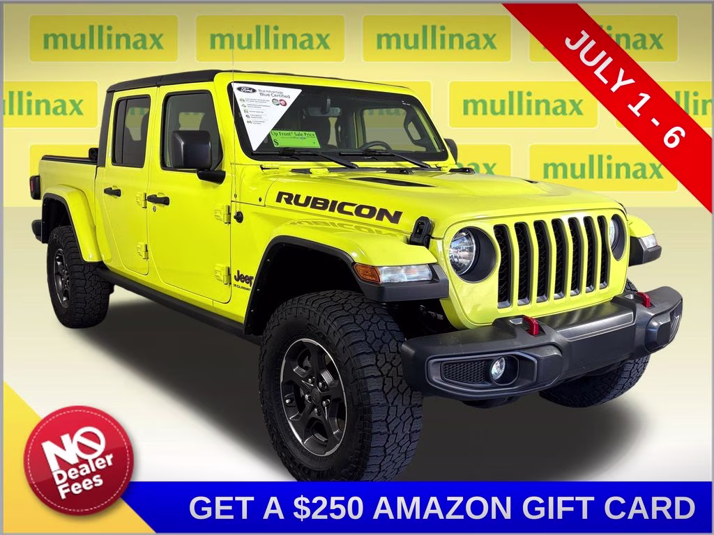 2023 High Velocity Clearcoat Jeep Gladiator Rubicon 4X4 Truck