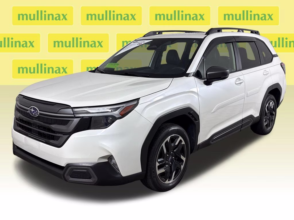 2025 Crystal White Pearl Subaru Forester Limited AWD SUV