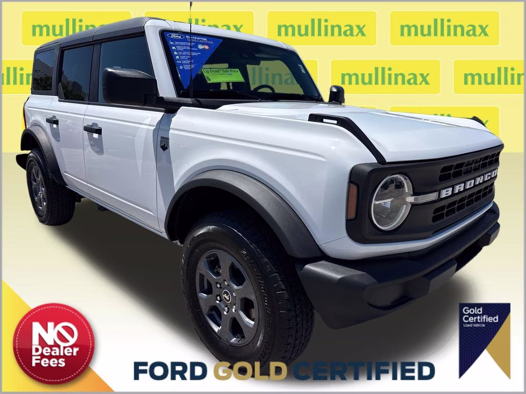 2025 Oxford White Ford Bronco Big Bend 4X4 SUV