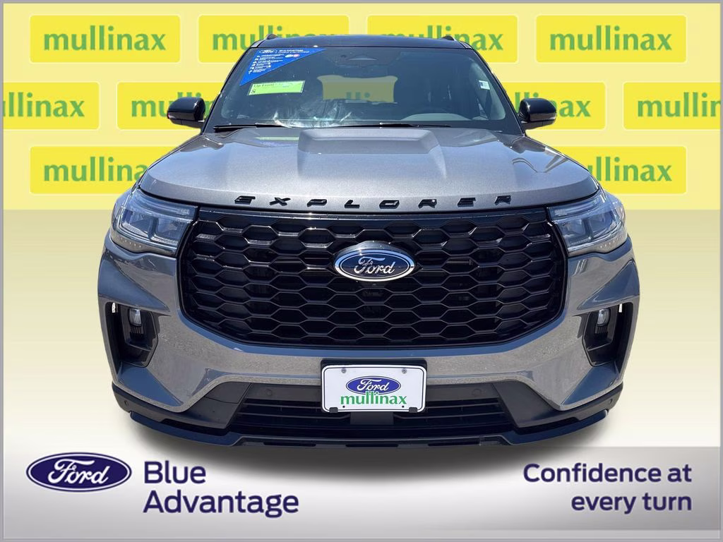 2025 Carbonized Gray Metallic Ford Explorer ST-Line RWD SUV