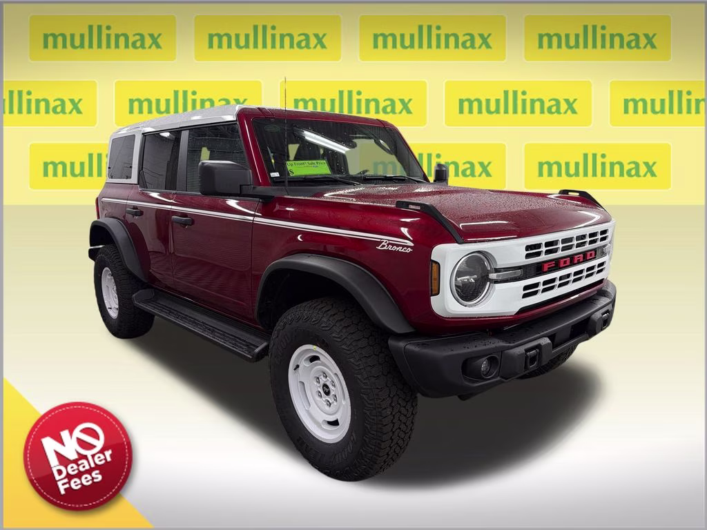 2026 RUBY RED TNTD Ford Bronco Heritage Edition 4X4 SUV
