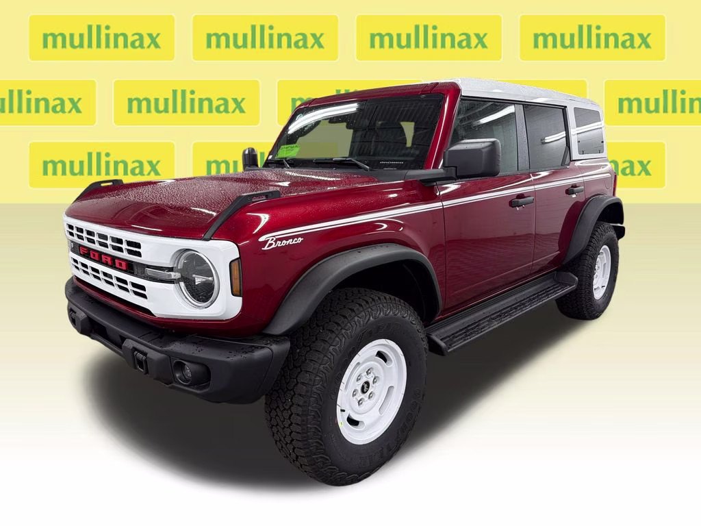 2026 RUBY RED TNTD Ford Bronco Heritage Edition 4X4 SUV