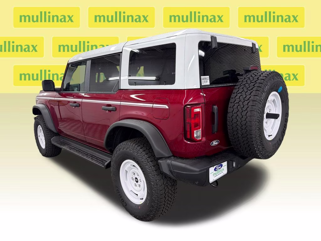 2026 RUBY RED TNTD Ford Bronco Heritage Edition 4X4 SUV