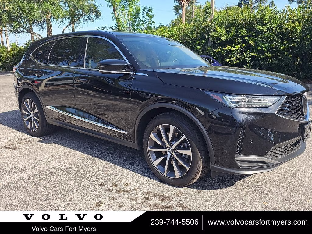 2025 Black Acura MDX w/Technology Package AWD SUV