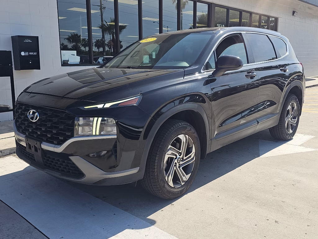 2022 Twilight Black Hyundai Santa Fe SE AWD SUV