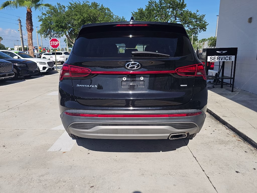 2022 Twilight Black Hyundai Santa Fe SE AWD SUV