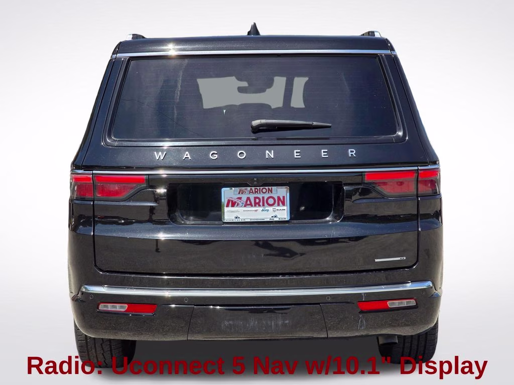 2024 Diamond Black Crystal Pearlcoat Jeep Wagoneer Series II 4X4 SUV