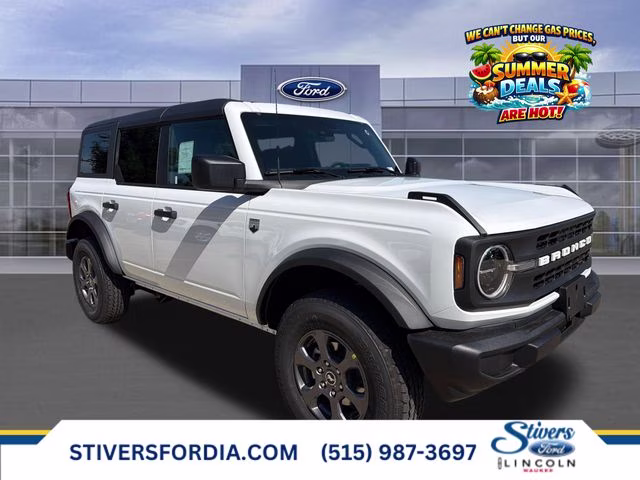 2026 Oxford White Ford Bronco Big Bend 4X4 SUV