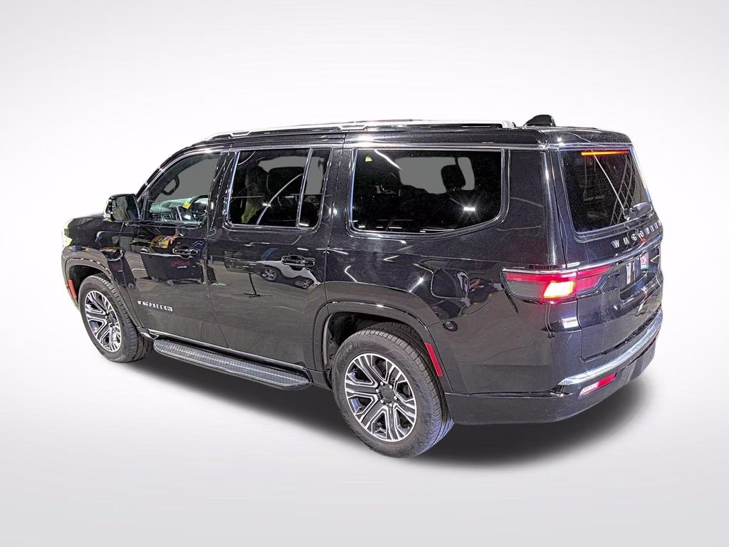 2024 Diamond Black Crystal Pearlcoat Jeep Wagoneer Series II 4X4 SUV