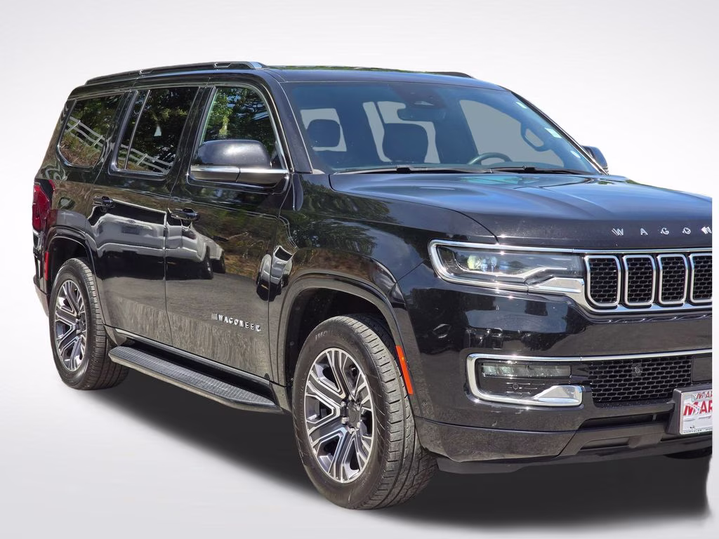 2024 Diamond Black Crystal Pearlcoat Jeep Wagoneer Series II 4X4 SUV