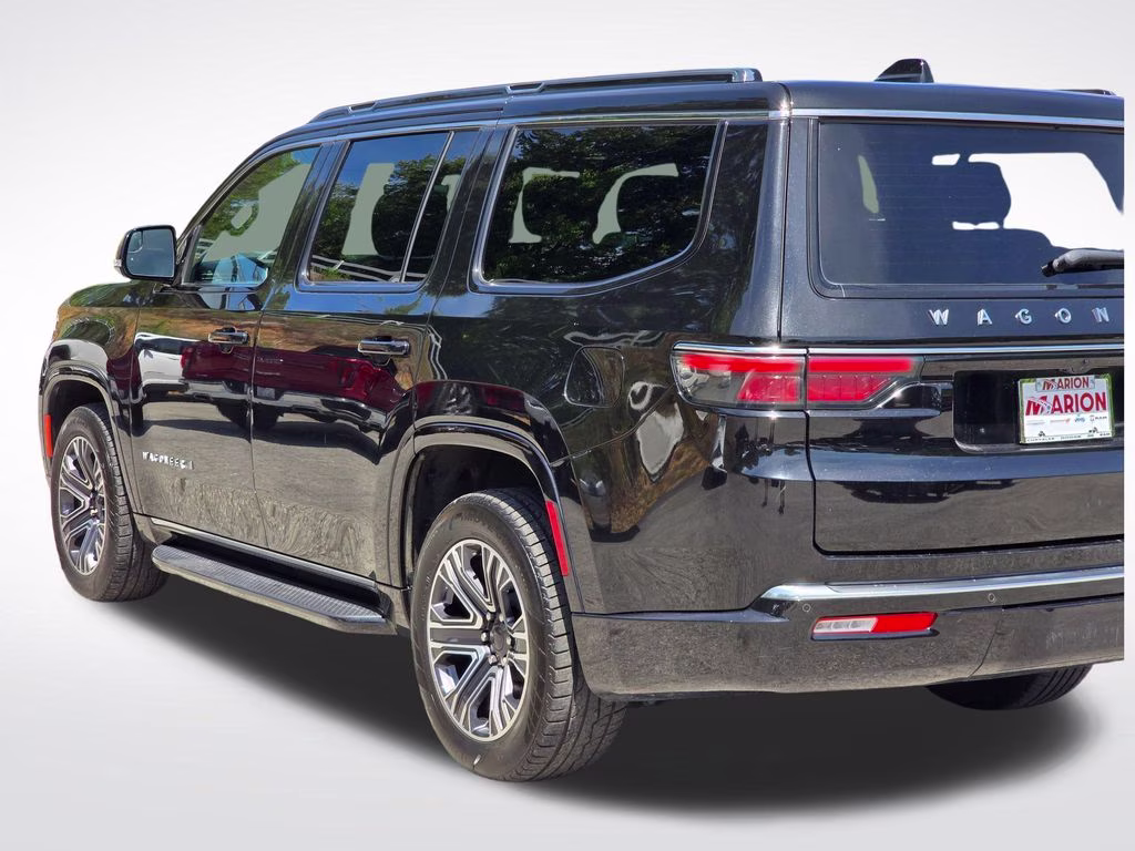 2024 Diamond Black Crystal Pearlcoat Jeep Wagoneer Series II 4X4 SUV
