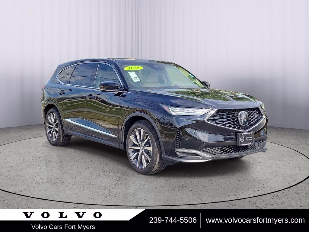 2025 Black Acura MDX w/Technology Package AWD SUV