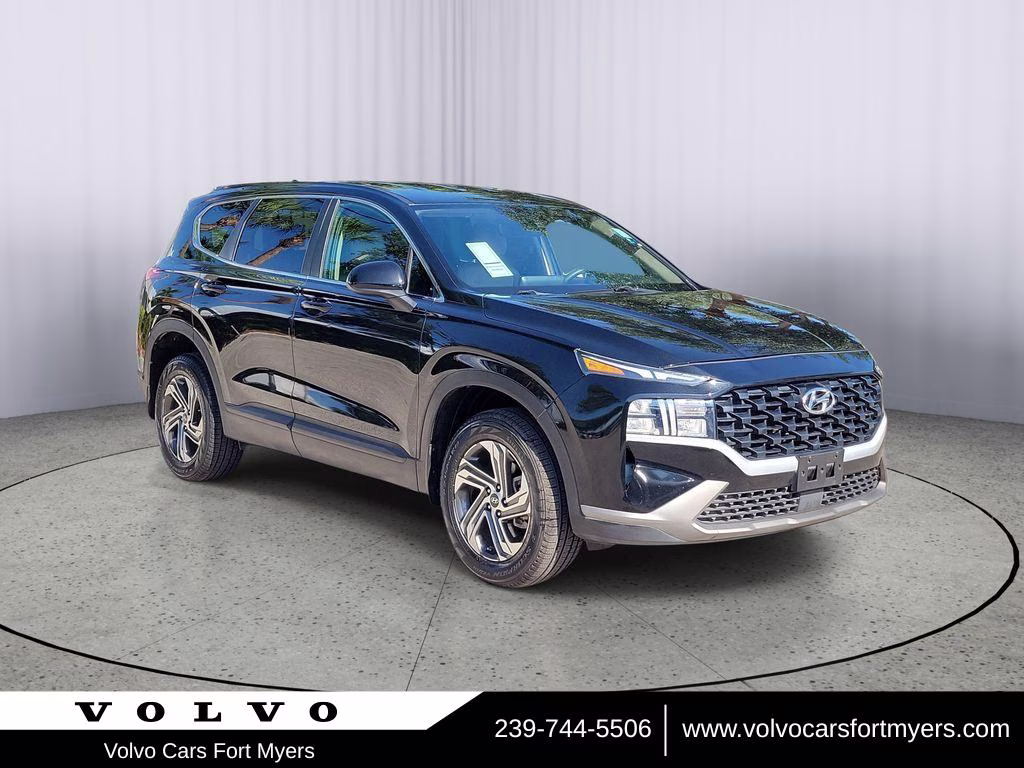 2022 Twilight Black Hyundai Santa Fe SE AWD SUV