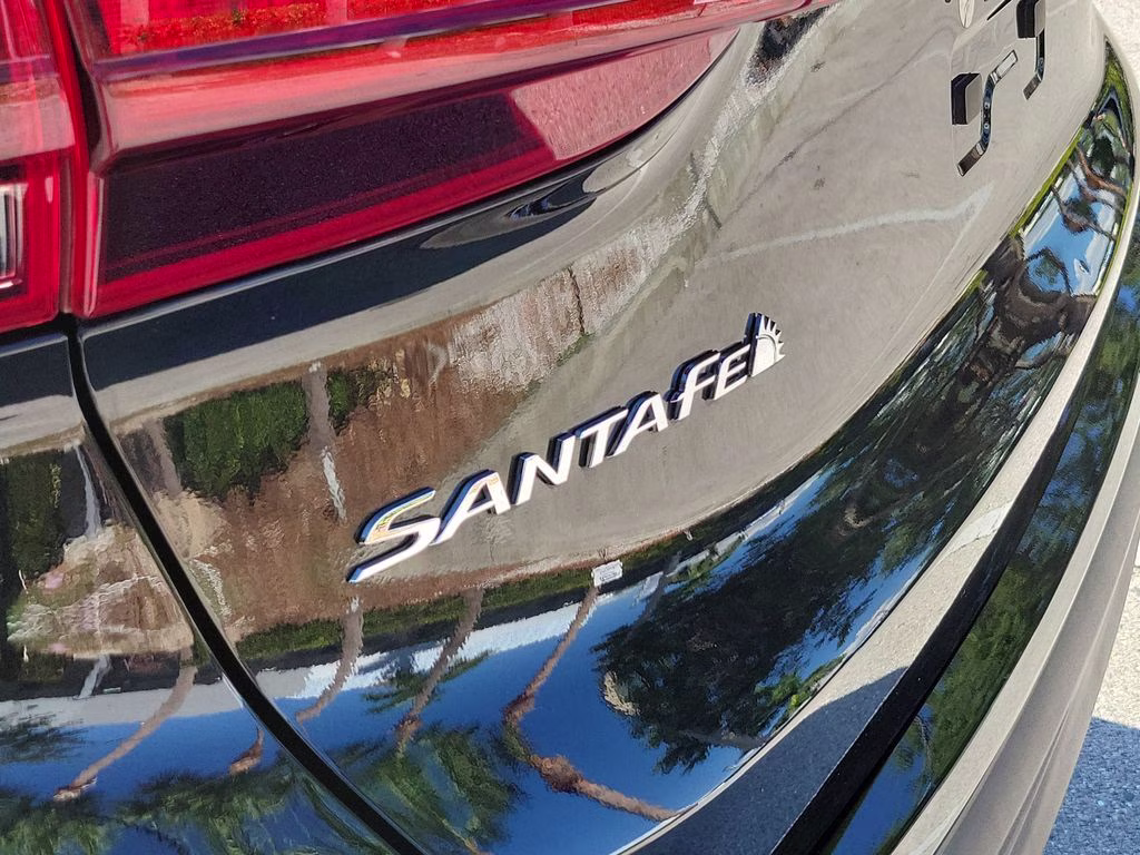 2022 Twilight Black Hyundai Santa Fe SE AWD SUV