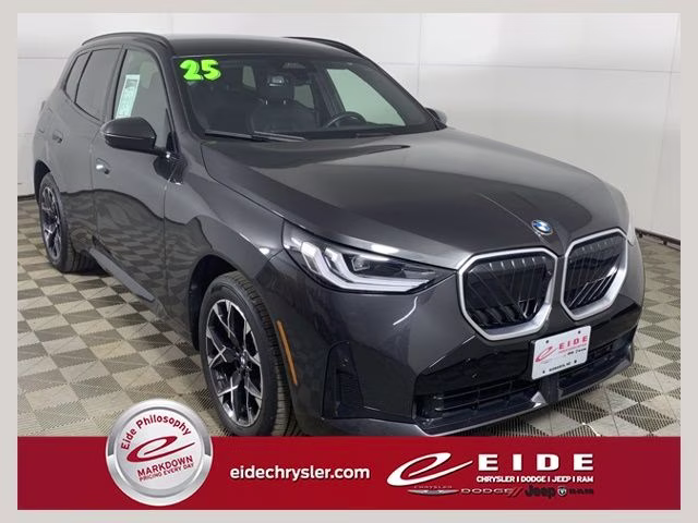 2025 Dark Graphite Metallic BMW X3 30 xDrive AWD SUV