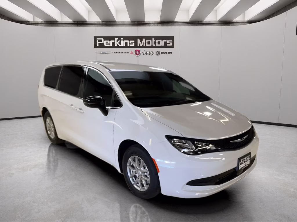 2026 Bright White Clearcoat Chrysler Voyager LX FWD Van