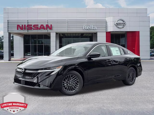 2026 Super Black Nissan Sentra SV FWD Sedan