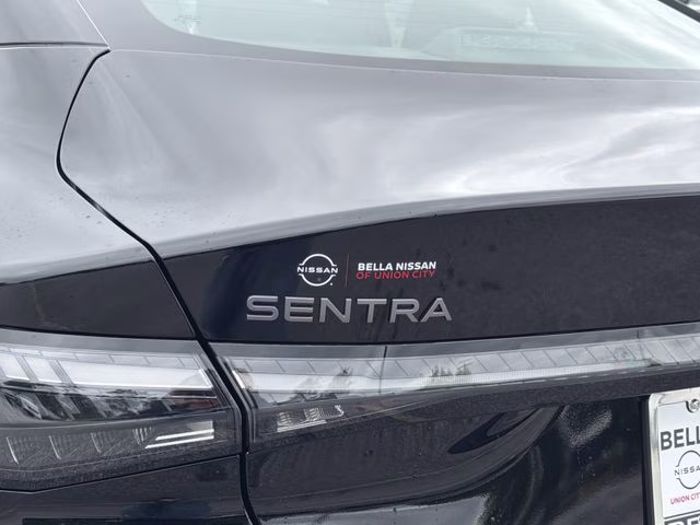 2026 Super Black Nissan Sentra SV FWD Sedan