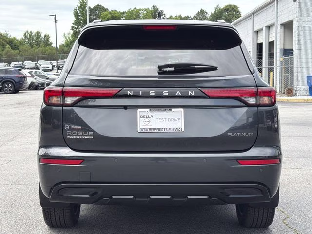 2026 Moonrock Gray Nissan Rogue Plug-In Hybrid Platinum AWD SUV