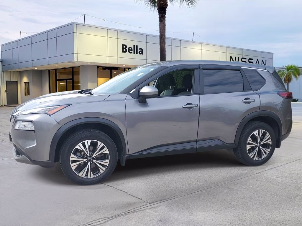 2023 Gun Metallic Nissan Rogue SV AWD SUV