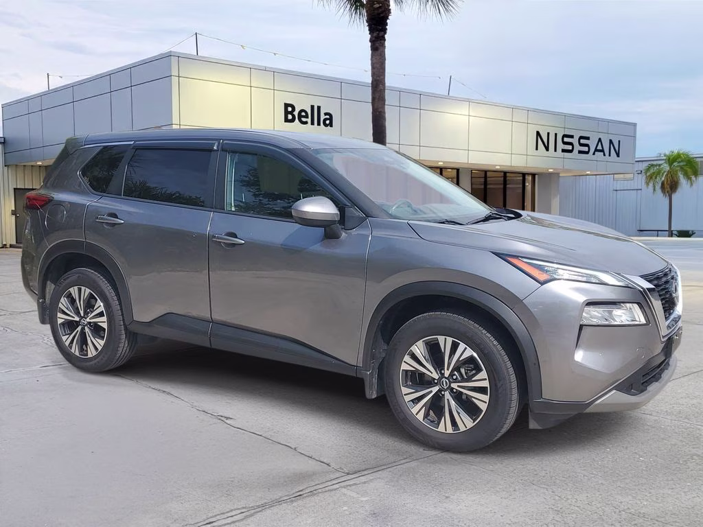 2023 Gun Metallic Nissan Rogue SV AWD SUV