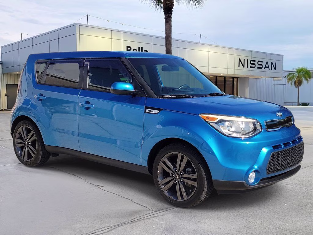 2015 Carribean Blue Kia Soul Plus FWD Hatchback