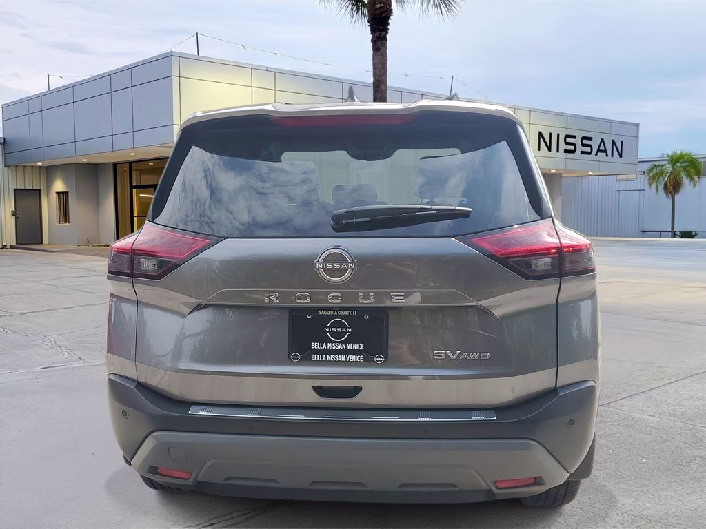2023 Gun Metallic Nissan Rogue SV AWD SUV