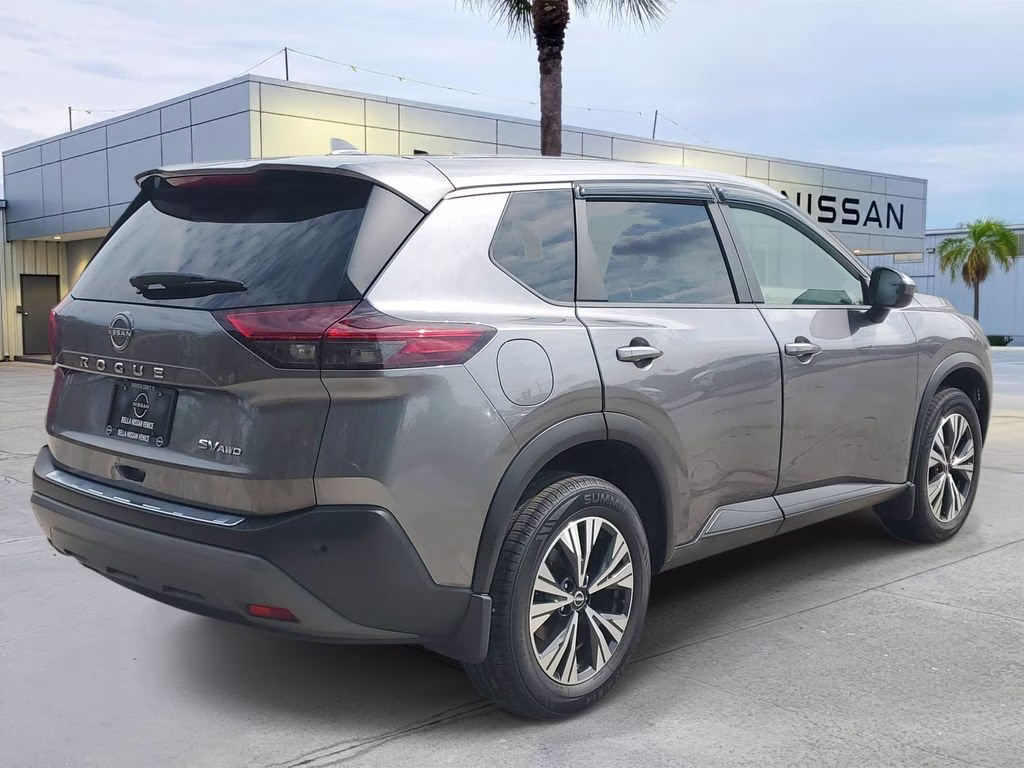 2023 Gun Metallic Nissan Rogue SV AWD SUV