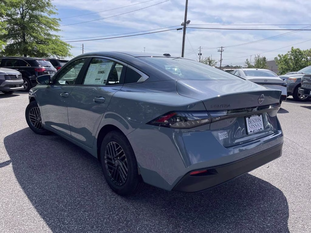 2026 Atlantic Gray Metallic Nissan Sentra SV FWD Sedan